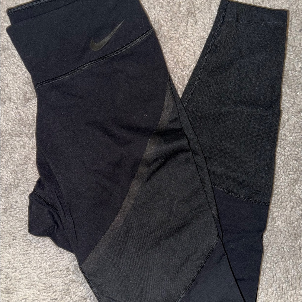 Nike Charcoal Black Leggings Sz small